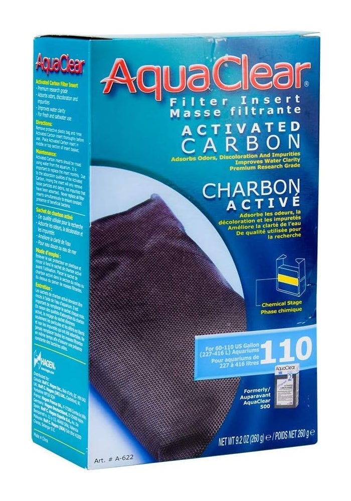 AquaClear 110 Activated Carbon Filter Insert for Freshwater and Saltwater Aquariums - Image 4